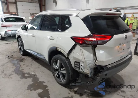 2021 Nissan Rogue Sl Intelligent Awd z USA, uszkodzony, nr VIN JN8AT3CB3MW236773